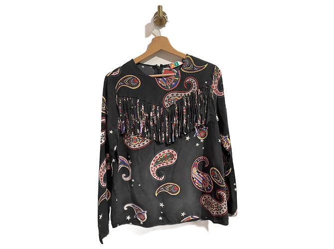 MSGM Tops T.IT 40 Seta Nero