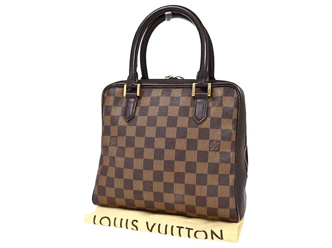 Louis Vuitton Brera Marrom Lona  ref.1096376