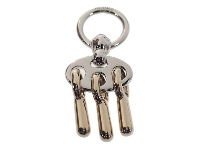 Hermès Charms Mors a Jouet Twilly Ring Silvery