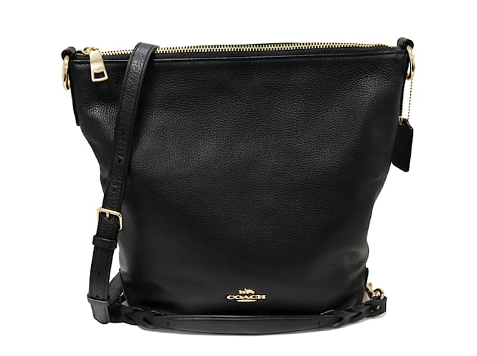 Coach abby 2025 duffle black