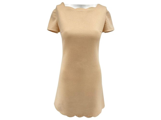 Dior Kleid T.FR 38 Kaschmir Beige