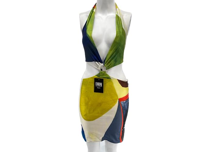 Autre Marque FARAI LONDON Robes T.International S Polyester Multicolore  ref.1097897