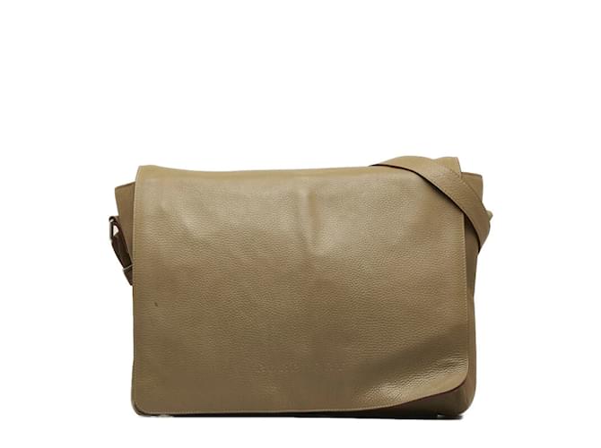 Burberry Leather Crossbody Bag Brown  ref.1097964