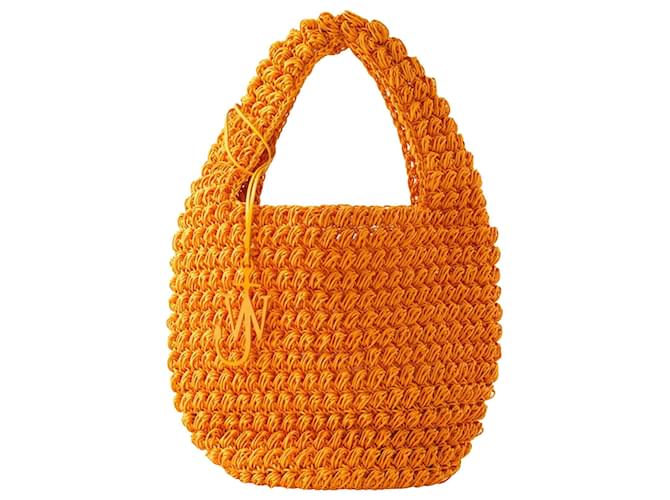 JW Anderson Large Popcorn Basket Bag - J.W. Anderson - Cotton - Orange  ref.1098118