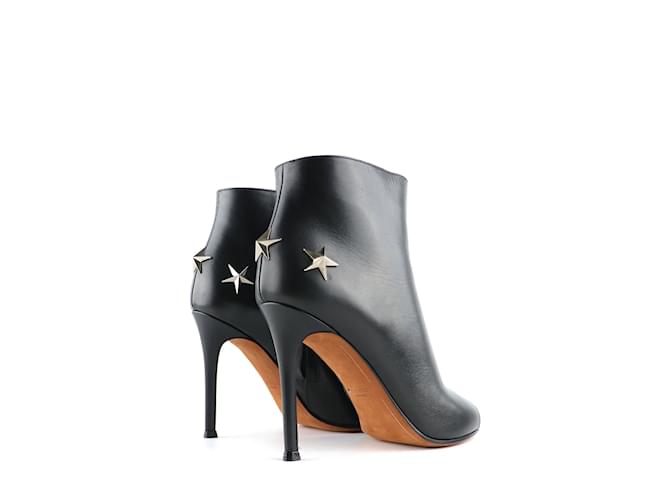 GIVENCHY  Boots T.eu 36 leather Black  ref.1098423