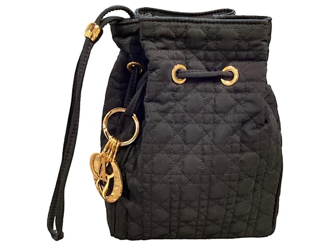 Christian Dior Clutch bags Black Nylon  ref.1098526