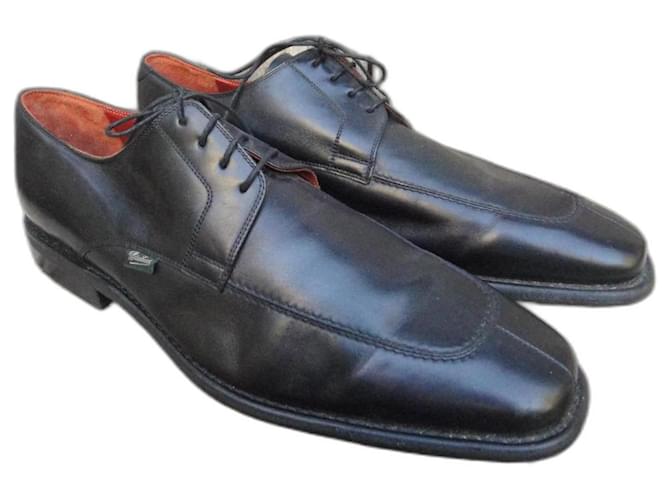 Paraboot derbies 47 New condition Black Leather  ref.1098527