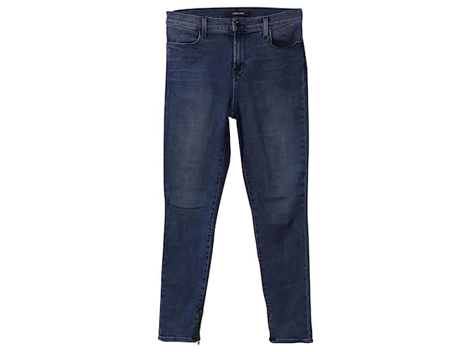 Vaqueros con pernera corta de J Brand en denim de algodón azul  ref.1098660