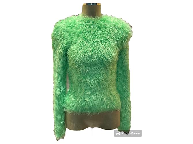 Balenciaga on sale sweater green