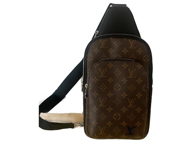Louis Vuitton Avenue sling bag brown new Leather  ref.1098980