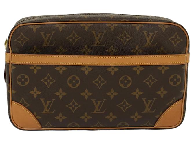 Louis Vuitton Compiegne 28 Brown Cloth  ref.1099144
