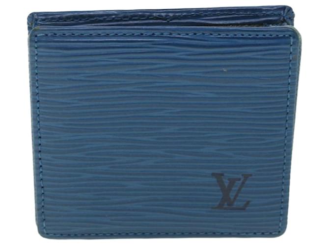Louis Vuitton Azul Couro  ref.1099174