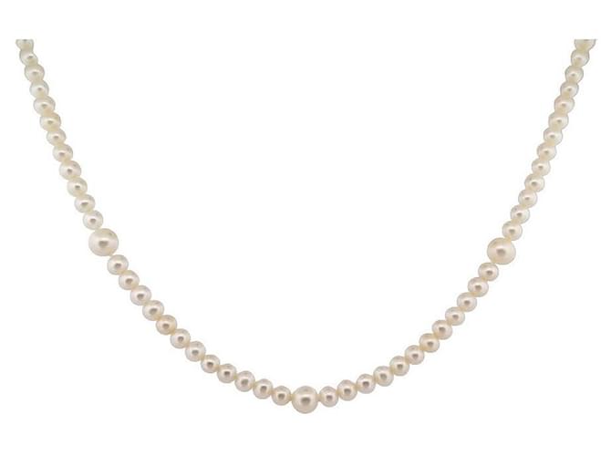 Excellent Preloved Tiffany & Co. Paloma Picasso Olive Freshwater Pearl  Necklace