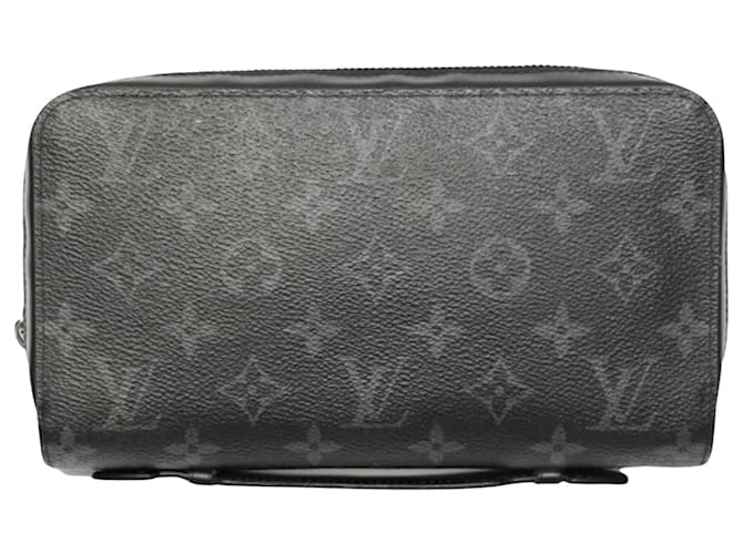 Louis Vuitton Zippy XL Marrom Lona  ref.1099628