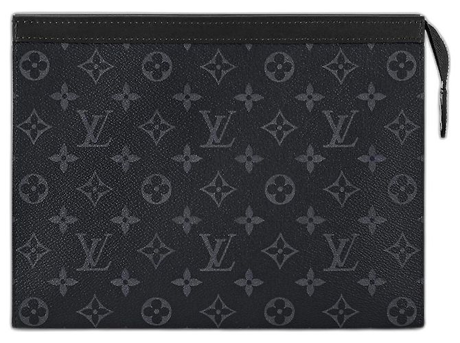 Louis Vuitton LV Pochette Voyage Eclipse neu Schwarz