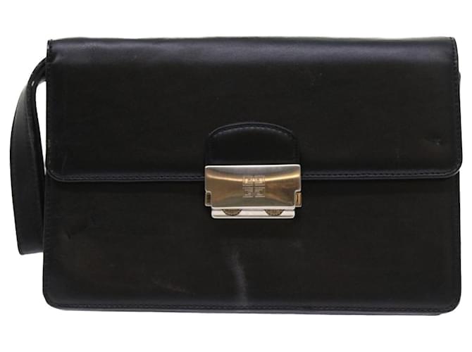 GIVENCHY Black Leather  ref.1099728