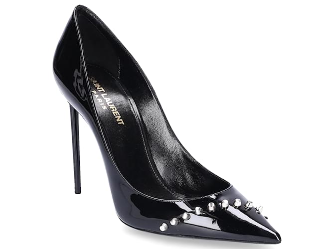 Ysl best sale studded heels