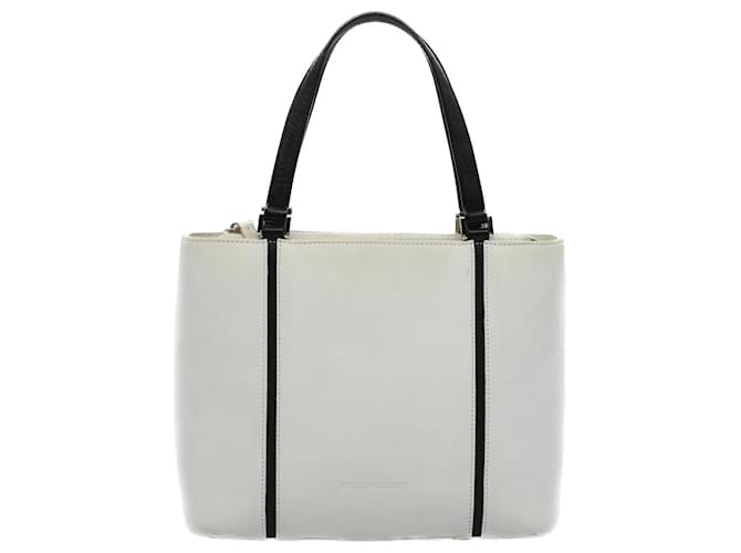 BURBERRY White Leather  ref.1100234