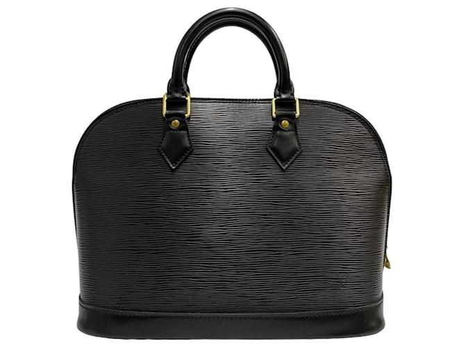 Louis Vuitton Alma Black Leather  ref.1100251