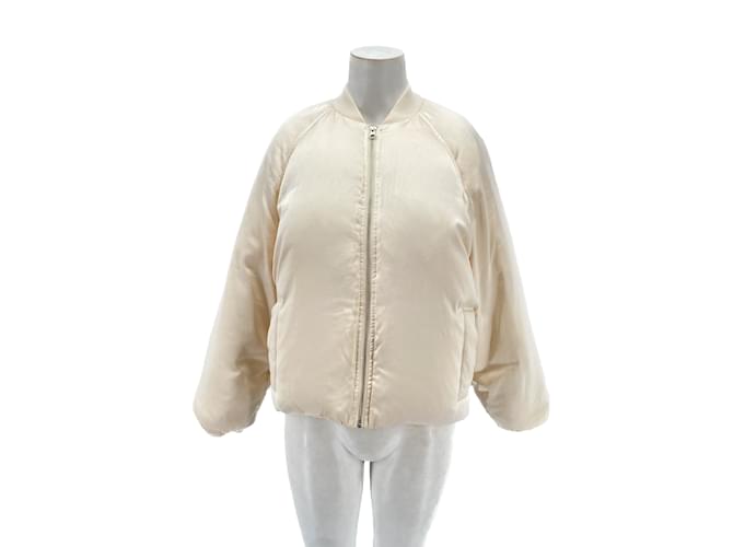 Autre Marque LOULOU STUDIO  Jackets T.International S Polyester Cream  ref.1100536