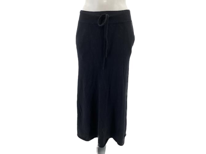 Autre Marque Loulou studio skirts T.International XS Cashmere Black  ref.1100539