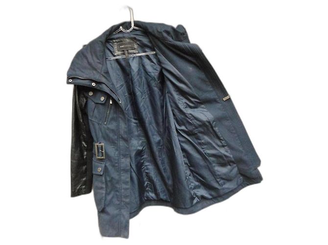 Taglia del parka BCBG Max Azria 38 Blu navy