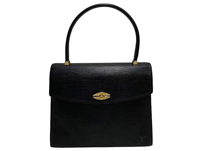 Louis Vuitton Malesherbes Black Leather  ref.1100929