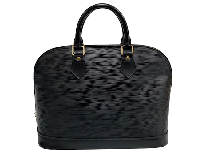 Louis Vuitton Alma Black Leather  ref.1100947