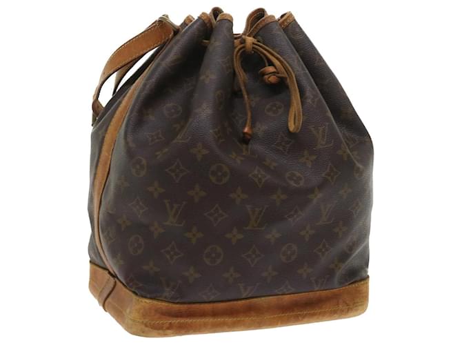LOUIS VUITTON Monogram Noe Shoulder Bag M42224 LV Auth 56021 Cloth  ref.1101289