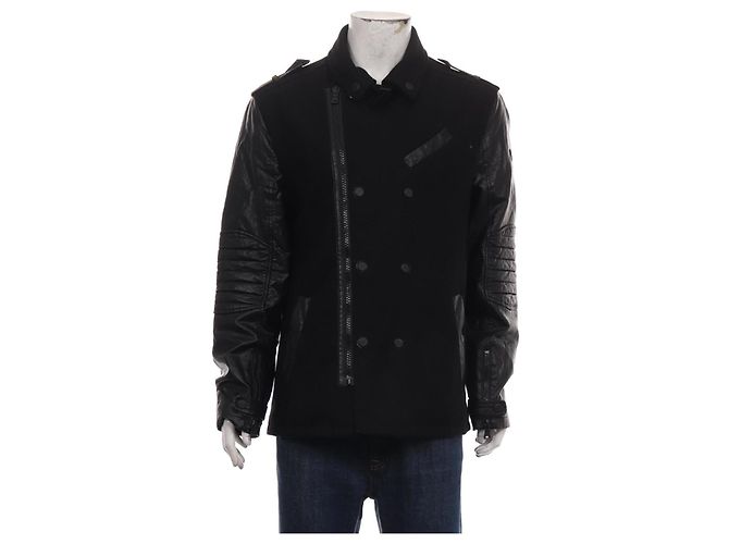 Autre Marque Gipsy Black Wool Jacket XL