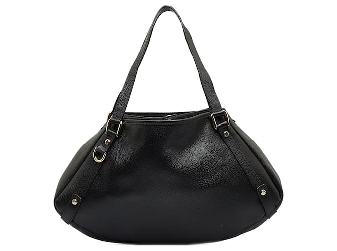 Gucci Black Leather Abbey Tote Pony-style calfskin  ref.1101754