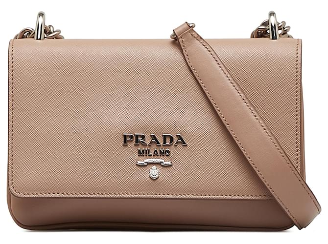 ショルダーバッグ・ポシェット PRADA Brown leather crossbody bag (1BL055VOBN2HIL F0BW5) JTV-1C761A-1-small.jpg