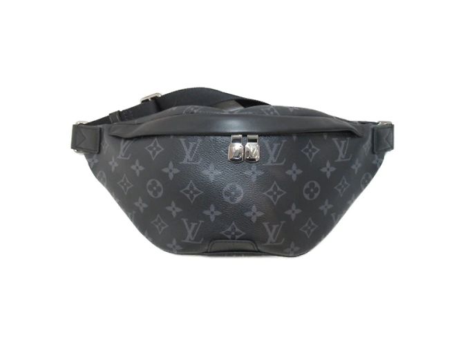Bumbag Louis Vuitton Monogram Eclipse Discovery Bauchtasche PM M46035 Schwarz