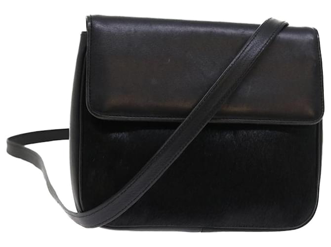 GIVENCHY Shoulder Bag Harako leather Black Auth bs9007  ref.1102588