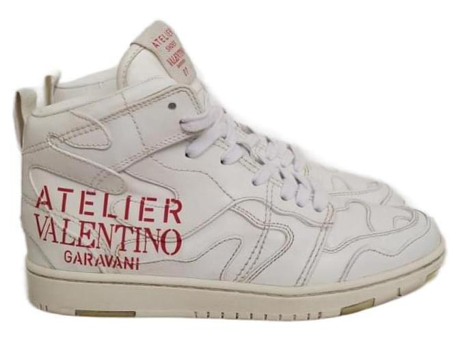 Valentino Garavani Sneakers White Leather  ref.1102892