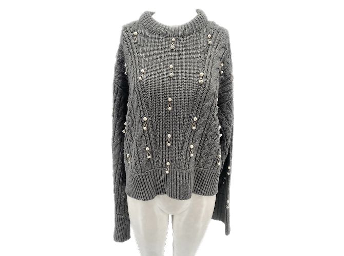 Autre Marque Hellessy Strickwaren T.International S Wolle Grau
