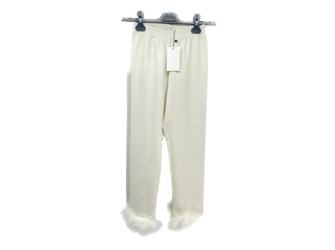 Autre Marque SLEEPER  Trousers T.International S Polyester White  ref.1103166