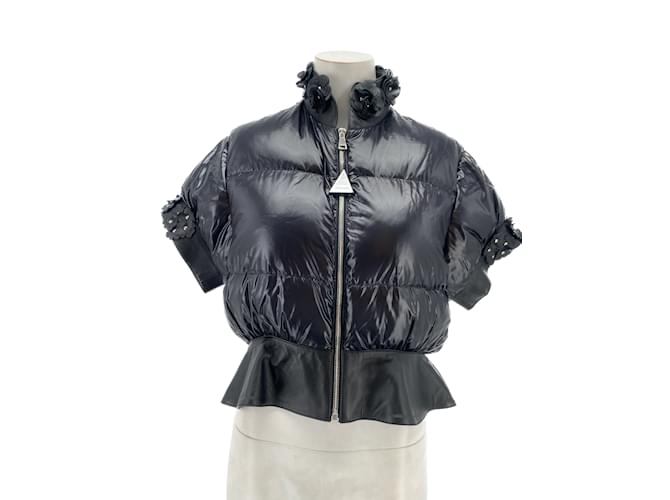 MONCLER  Coats T.0-5 1 Polyester Black  ref.1103171