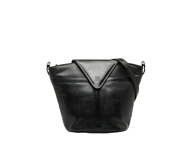 Givenchy Sac à bandoulière en cuir Veau façon poulain Noir  ref.1103666
