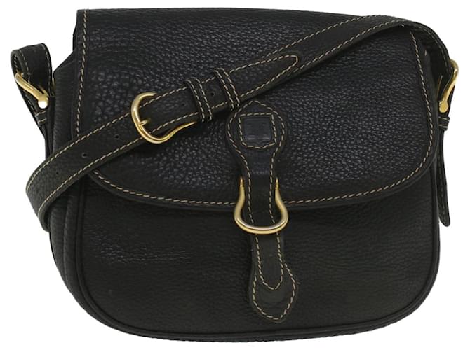 Céline CELINE Shoulder Bag Leather Black Auth bs8999  ref.1103979