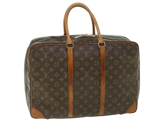 Louis Vuitton Monogram Sirius 45 Boston Bag M41408 LV Auth 55029 Cloth  ref.1103991