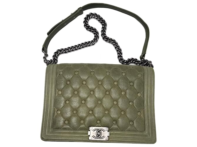 Boy CHANEL  Handbags Green  ref.1104207
