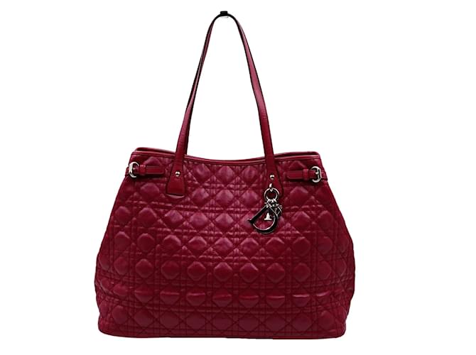 Dior Christian Dior burgundy Panarea shoulder bag  ref.1105017