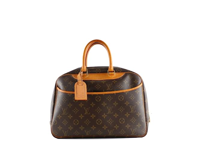 Deauville LOUIS VUITTON  Handbags T.  leather Brown  ref.1105492