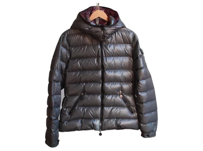 Moncler Giacche Grigio Poliammide  ref.1105526