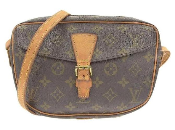 Louis Vuitton Monogram Jeune Fille Canvas Shoulder Bag M51227  in Fair condition Brown Cloth  ref.1105562