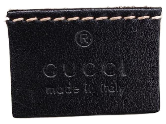 Bolso de hombro pequeño Gucci Marmont en cuero negro  ref.1106039