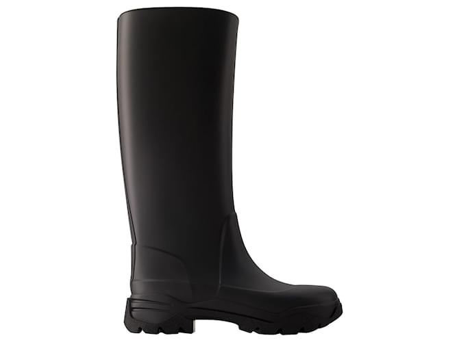Maison Martin Margiela Tabi Rain Boots - Maison Margiela - Rubber - Black  ref.1106090