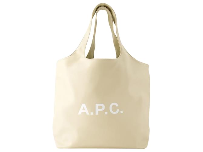 Apc Ninon Tote Bag - A.P.C. - Synthetic - Cream Beige  ref.1106175