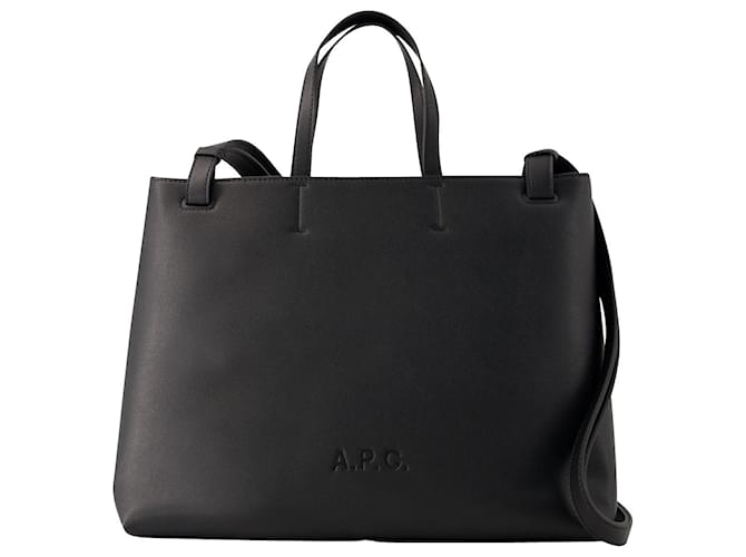 Apc Market Small Shopper Bag - A.P.C. - Synthetic - Black  ref.1106177